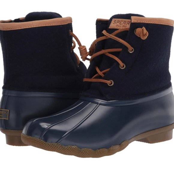 Sperry Women's Saltwater Emboss Wool Boots - Picture 3 of 7